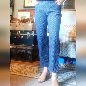 GAP Black and White Polka Dot Women's Capri Pants